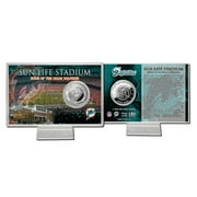 Miami Dolphins Silver Coin Card - Stadium