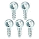 thumbnail image 1 of 10 mm de diámetro 7,5 mm OD Banjo Manguera Barb Bolt Accesorios Universal Banjo Fitting Fuel Line Adapter Conector para motocicleta coche tono plateado - Paquete de 5, 1 of 1