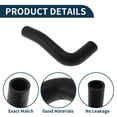 thumbnail image 4 of Manguera del radiador Unique Bargains, manguera de calefacción del radiador, manguera de salida del radiador para BMW 525i 2.5L 1991-1995 No.11532483283, tubo de agua de goma negro 1 Pc, 4 of 6