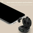 thumbnail image 3 of Sentdream Translation Headphones,Sentdream Translator,Sentdream Ai Earbuds,Hy-T26 Earphone Wireless Bluetooth,Hanging Bluetooth 5.4 Earphones,Open Ear Headset Ball,Supports Different Languages(Khaki), 3 of 8