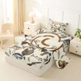 thumbnail image 2 of Castle Fairy Hunting Wood Letter C Twin Sheet Sets 3pcs for Boys,Wildlife Deer Bedding, 2 of 6
