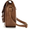 thumbnail image 2 of CoCopeanut Shoulder Bag for Women Multi Pocket Crossbody Bag PU Leather Handbag Retro Satchel Large Capacity Purse, 2 of 7