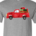 thumbnail image 4 of Inktastic Christmas Red Vintage Truck with Presents T-Shirt, 4 of 5