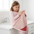 thumbnail image 6 of Unique Bargains 2Pcs Pure Cotton Soft Absorbent Hand Towels Orange 29" x 13", 6 of 8