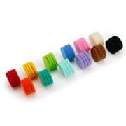 48 PCS Refill Pads 0.87 Inch Felt Pads Highly Absorbent Replacement Pads for Diffuser Necklace Diffuser Bracelet Car Diffuser Vent Clip
