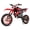 Red, variant on Kids Dirt Bike 49cc Gas Powered - 2-Stroke Off-Road Motorcycle for Ages 13+, 24 MPH Max Speed with Shock Absorber & Dual Disc Brakes,Kill Switch, Max Load 220LBS, with Armor, BLUE
