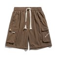 thumbnail image 7 of cllios Men's Cargo Shorts Big and Tall Summer Casual Shorts Gym Beach Cargo Shorts with Multi Pockets Gifts for Men Black,XL, 7 of 7