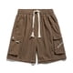 thumbnail image 1 of Puntoco Pantalones Cortos Para Hombre Con Bolsillos Con Cordón, Pantalones Cortos Con Estampado Del Día De La Independencia, Blanco Xxxxl, Pantalones Cortos Para Hombre, 1 of 7