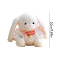 thumbnail image 3 of Easter Bunny Plush Toy with Festive Spring Design, Soft Faux Fur Stuffed Animal for Home Display, Decorative Seasonal Bunny Doll for Spring Celebrations and Holiday Decorations, 3 of 6