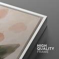 thumbnail image 6 of Framed Canvas Wall Art Soft Abstract Botanical Leaves Print for Living Room Decoration - 24"x36" WHITE, 6 of 8