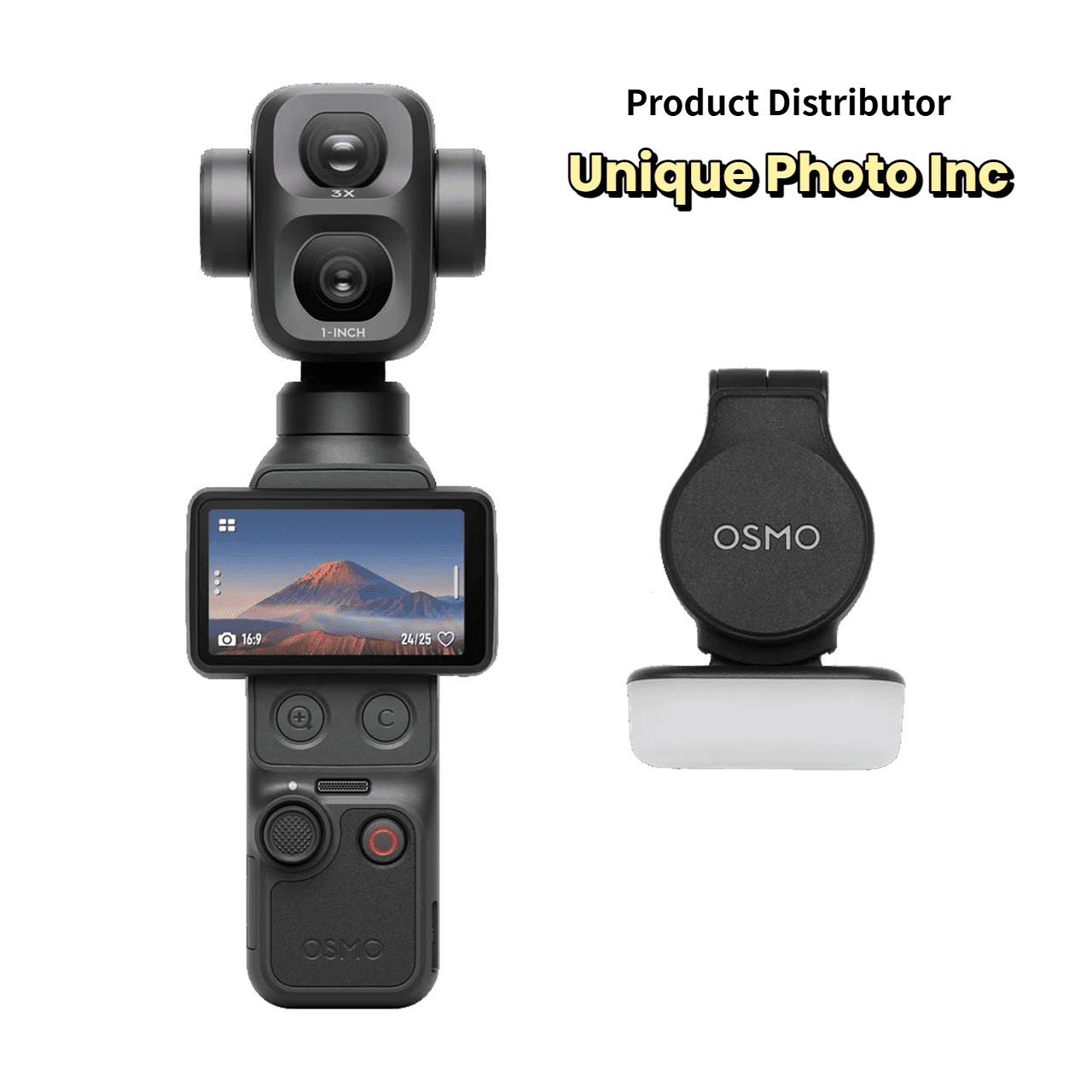 for DJI Pocket Four Pro(4P) Dual-Lens Vlog Camera 1-Inch 17-Stop DR 4K240fps D-Log 2 ActiveTrack 8.0