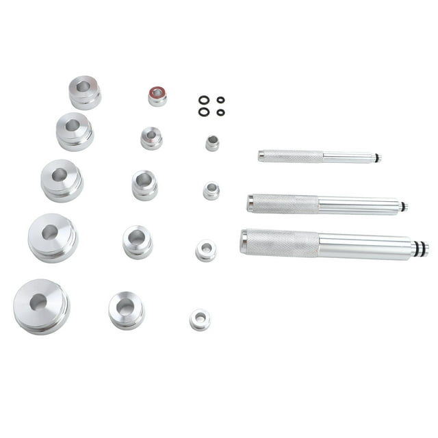 Bearing Race Seal Bush Driver Set, Rustproof Long Durability High Strength Bushing Driver Tool Set Knurled Grip For Cars Motorcycles