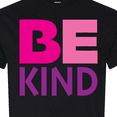 thumbnail image 4 of Inktastic Be Kind Logo in Pink and Purple T-Shirt, 4 of 5