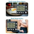 thumbnail image 3 of Runleader Positive/Countdown Digital Timer Loud Alarm Memory Function and LCD Display Kitchen Timer, 3 of 6