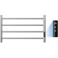 thumbnail image 1 of Towel Warmers for Bathroom  Heated Towel Rack Wall Mounted with LED Intelligent Touch Screen Timer  Fast Heating  Plug-in  Brushed Nickel, 1 of 6