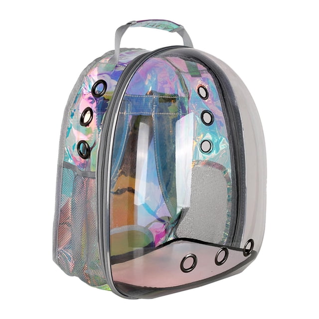Greeniant Pet Portable Carrier Backpack Space Travel Transparent Bag Cat Dog Suministros para perros