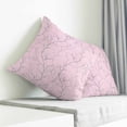 thumbnail image 3 of Pink Branches Pillow Covers 24x24 Inch Decorative Throw Pillow Cover, Vintage Art Farmhouse Sofa Pillowcases Accent Cushion Case Home Decor Bedroom Living Room, 3 of 6