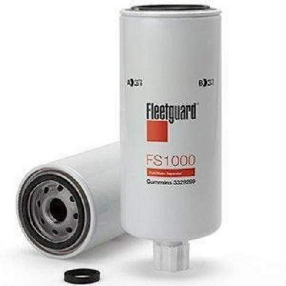 Fleetguard FS1000 Spin-On Fuel/Water Separator For Cummis 3329289 and Terex 15271319 Pack of 12