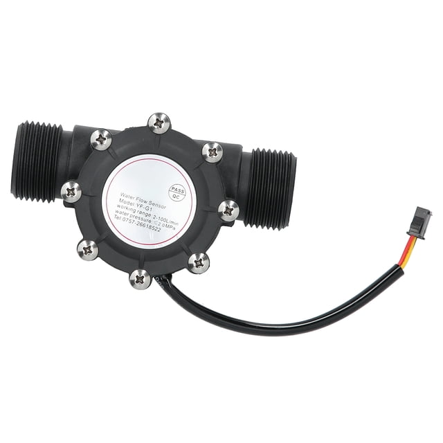 Medidor de flujo de agua, sensor de flujo Medidor de flujo de agua Sensor de flujo Medidor de flujo Contador Rendimiento probado NikouMX herramienta