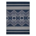 thumbnail image 1 of Afuera Living Indoor Outdoor Danton Polyester Area 7'x9' Rug in Navy and Ivory, 1 of 8