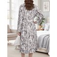 thumbnail image 3 of Loritta Robes for Women Soft Plush Bathrobe Womens Fleece Fuzzy Robes Ladies Bathrobes for Winter, 3 of 6