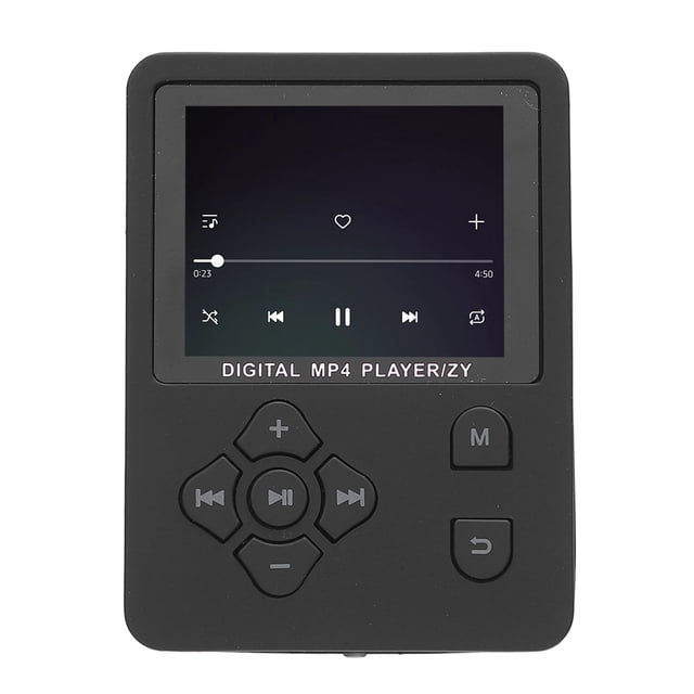 Reproductor de mp3 con, mp3 y Mp4 Music Player Con Radio FM, Grabadore de Voz y Libro de E, Reproductores de audio con auricularios para niñas, admite Hasta 64