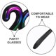 thumbnail image 3 of TABLETREANDS 5 Pares De Gafas Decorativas Para Fiesta Con 2026 Electroplate Multicolor Para Celebraciones, 3 of 8