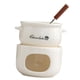 thumbnail image 4 of Taza para fondue de chocolate, taza para derretir chocolate, accesorios de cocina para dulces y postres. Blanco, 4 of 9