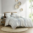 thumbnail image 2 of Gracie Mills Modesto Printed Cotton Comforter Set with Chenille - GRACE-10401, 2 of 5