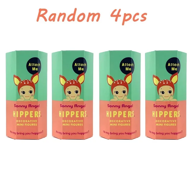 Sonny Angel Hippers Sorpresa Misteriosa Caja Ciega Muñeca de Cartón Llavero Computadora Conejo para Teléfono Celular Decoración para el Hogar Regalo