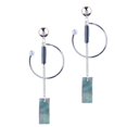 thumbnail image 3 of Pendientes colgantes de moda para mujer, joyería elegante para fiestas Sunnimix Pendientes colgantes, 3 of 5