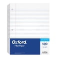 thumbnail image 1 of Papel Oxford de 500 hojas sueltas, regla universitaria, perforado con 3 orificios, 1 of 6