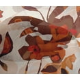 thumbnail image 5 of oneOone Viscose Chiffon Orange Fabric Abstract Ink Texture Dress Material Fabric Print Fabric By The Yard 42 Inch Wide, 5 of 5