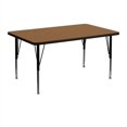 thumbnail image 2 of Bowery Hill Table d'Activités Rectangulaire en Chêne 25,13"Hx72"Wx36"D, 2 of 2