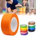 thumbnail image 6 of Masking Tape for Painting, 1 Roll Colored Masking Tape, DIY Craft Tape, Colored Painters Tape, Rainbow Color Tape, Adhesive Masking Tape for Crafts Home Painting Decorating DIY Decorative, 6 of 7