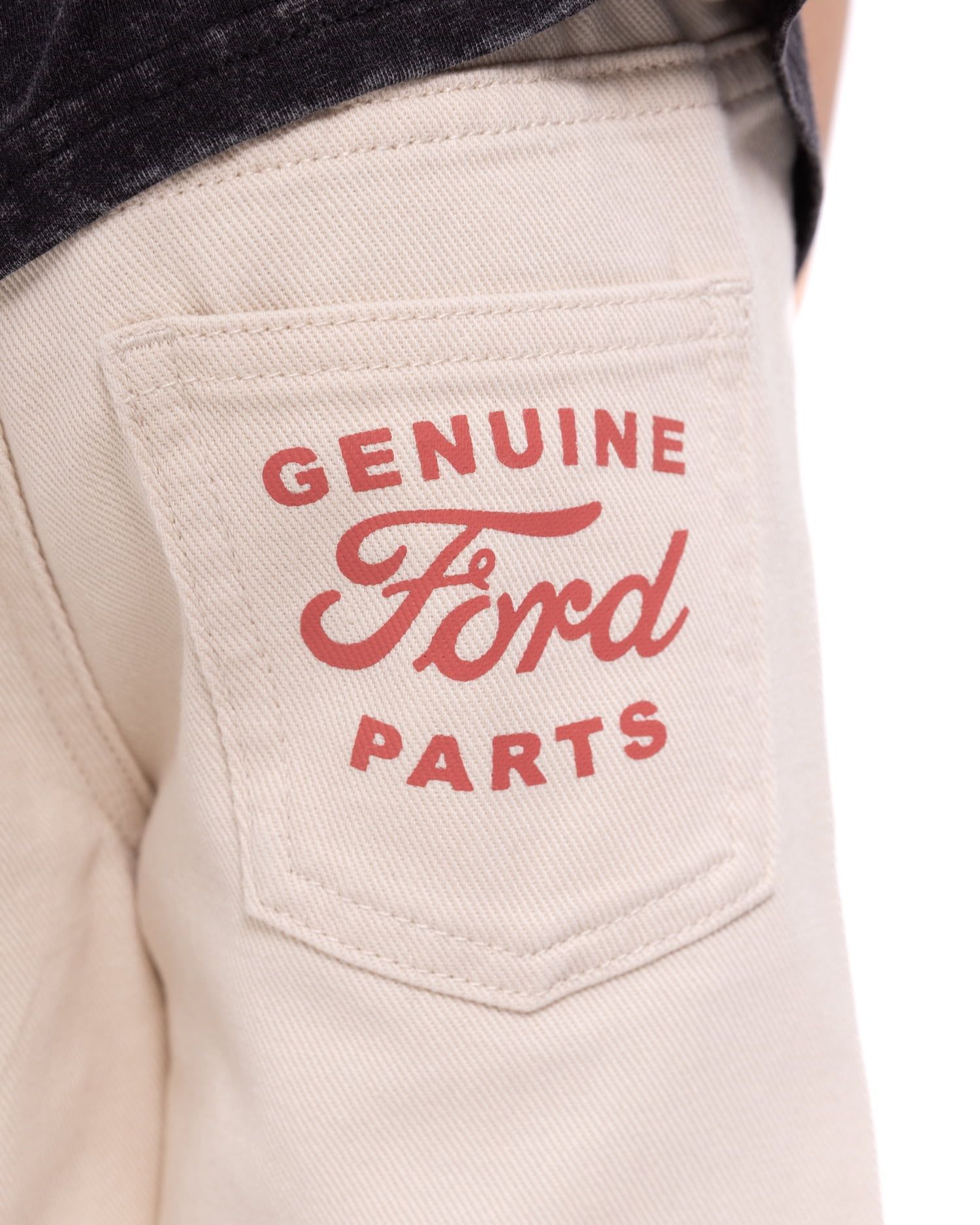 Ford Mustang Toddler Boys Graphic Twill Cotton Shorts, Sizes 12M-5T