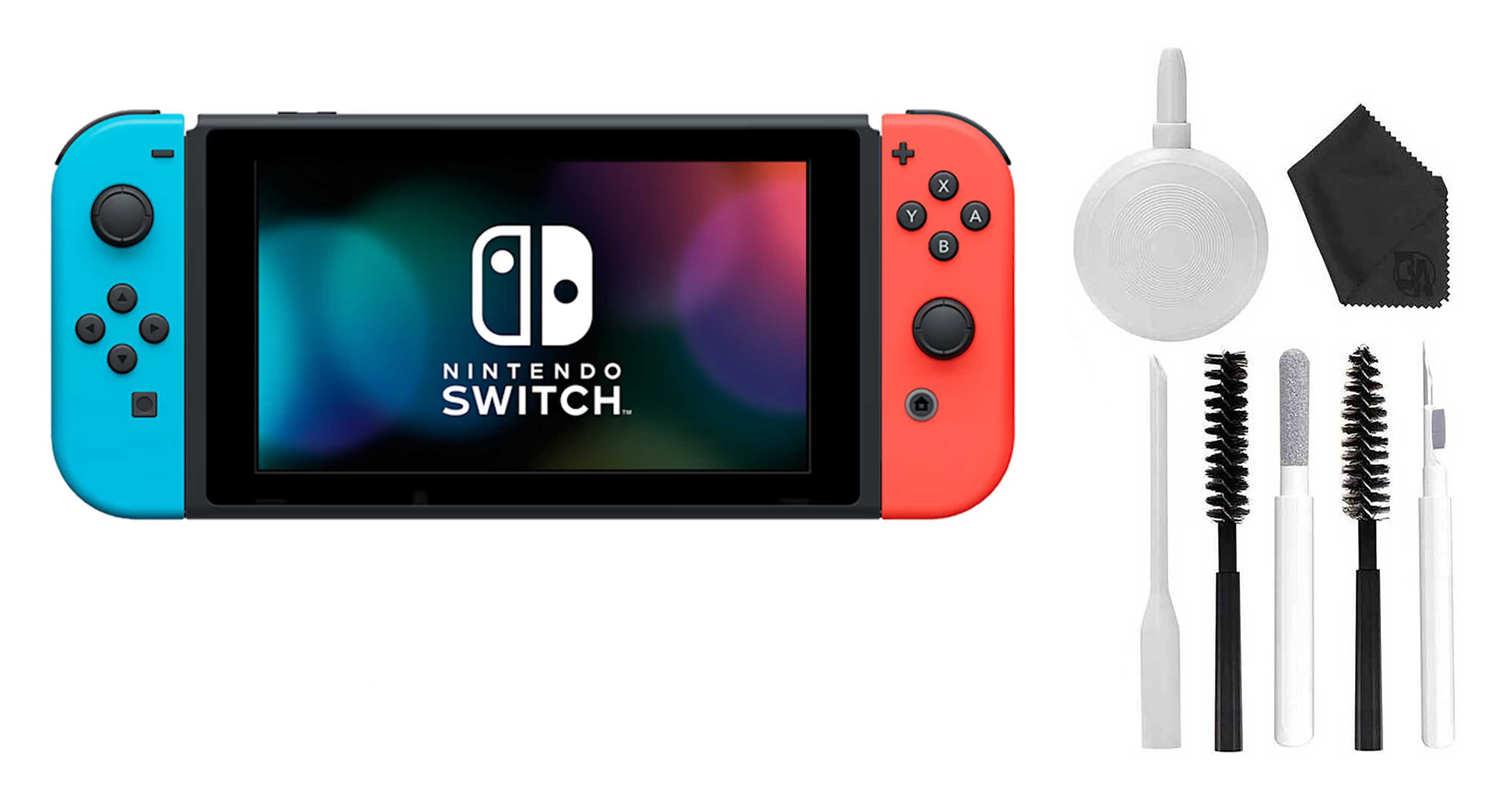 Pre-Owned Nintendo Switch - Neon Blue and Neon Red Joy-Con with