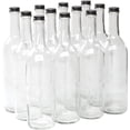 thumbnail image 1 of Botella de vino North Mountain Supply, 750 ml, vidrio transparente, 12 unidades, 1 of 1