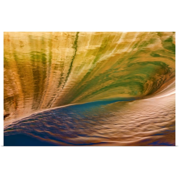 Great BIG Canvas | "Wake Patterns I" Art Print - 48x32