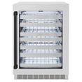 thumbnail image 2 of ZLINE Autograph Edition 24 in. Touchstone Dual Zone 44 Bottles Wine Cooler With DuraSnow Stainless Steel Glass Door And Matte Black Handle (RWDOZ-SN-24-MB), 2 of 2