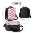 thumbnail image 2 of Lsque Bike with Donut Wheels Lunch Bag Lunch Box for Women Men Reusable Insulated Lunch Tote Bag,Leakproof Thermal Cooler Sack Food Handbags Case High Capacity, 2 of 9