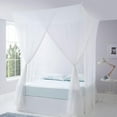 thumbnail image 7 of Fairytale Bed Canopy, Simple Installation With Corner Post Mosquito Net, Breathable Polyester Material, Practical For Travel And Camping, Adjustable Height For Any Bed Size, 7 of 7