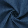 2025 New Fashion Dresses for Women Spring And Summer VNeck Solid Denim Casual Short Sleeved