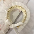 thumbnail image 6 of Dog Bandana and Pearl Lace Neckerchief - Fashionable Scarfs and Bibs for Small, Medium, and Large Pets, Perfect Accessories for Dogs and Cats, 6 of 7