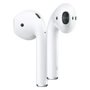 Restored Apple True Wireless Headphones with Charging Case, White, VIPRB-MV7N2AM/A (Refurbished)