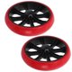 thumbnail image 4 of Shopping Cart Wheels Grocery Cart Wheels for Replacement 2Pcs Rubber, 4 of 4