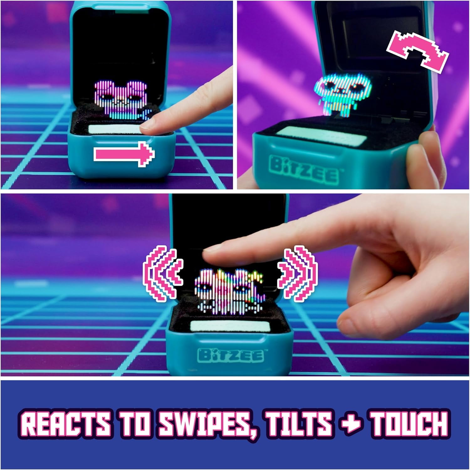 Magicals Interactive Toy with 20 Characters Inside, Virtual Friends React to Touch, Digital Pet Kids Toys for Girls & Boys Ages 5 and up