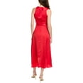 thumbnail image 2 of Taylor womens  Ruffle Midi Dress, 14, Red, 2 of 3