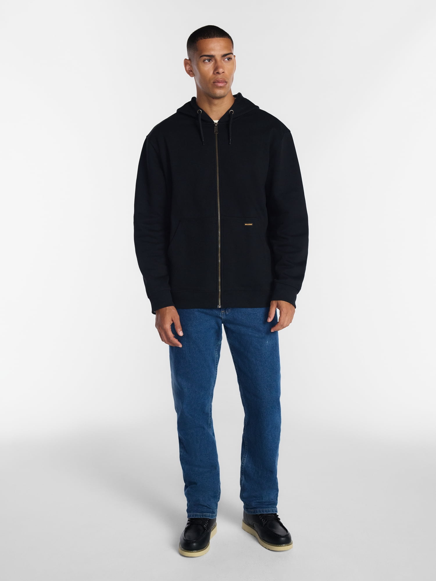 Brahma Men's Full Zip Workwear Hoodie, Sizes S-3XL
