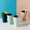thumbnail image 2 of Chidian Tumblers Bathroom Cups Unbreakable Reusable Holders Water Tumbler Cup Reusable Glasses Unbreakable Dishwasher Safe, 2 of 10